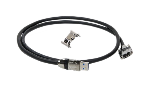 USB 3.1 Locking Cable (Cast Metal Connectors)