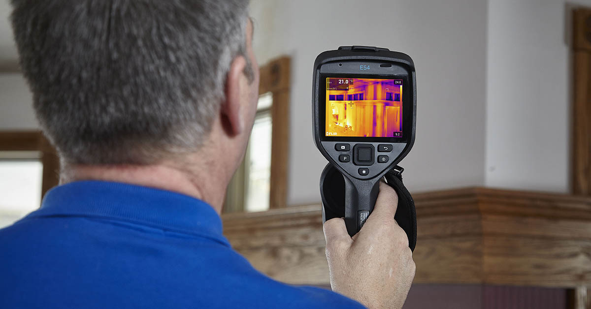 I used this thermal camera to identify heat loss in my home