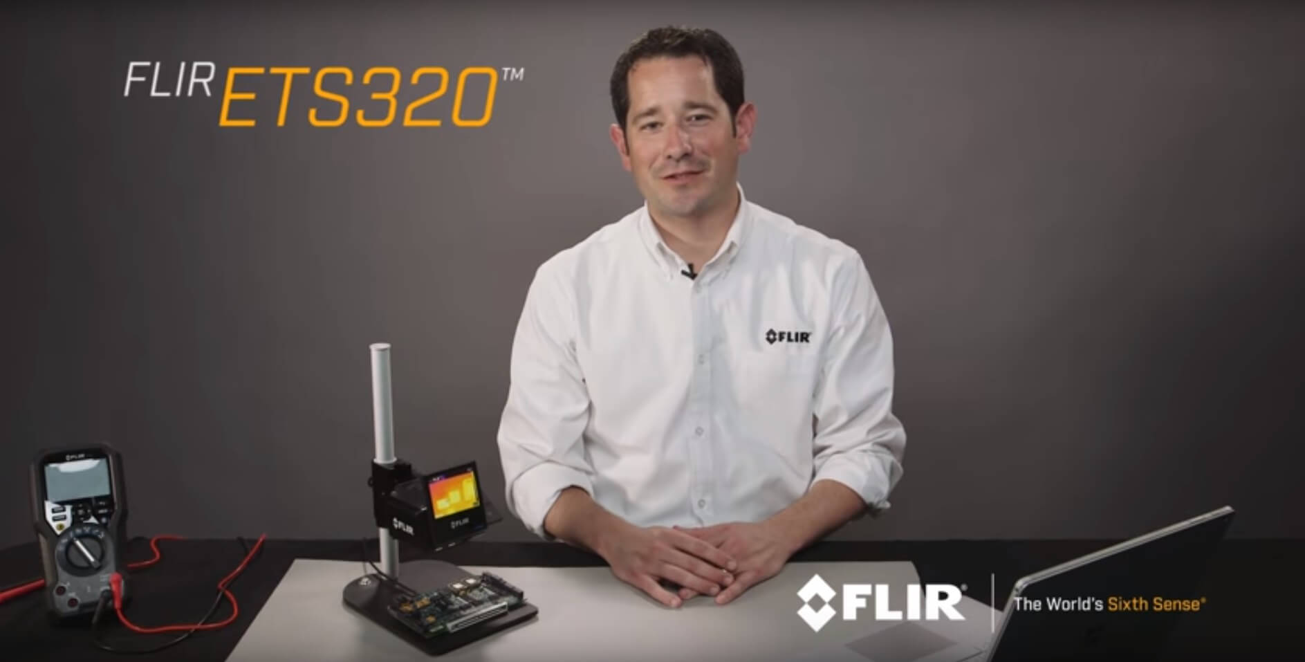 Introducing the FLIR ETS320 Benchtop Thermal Imaging Camera
